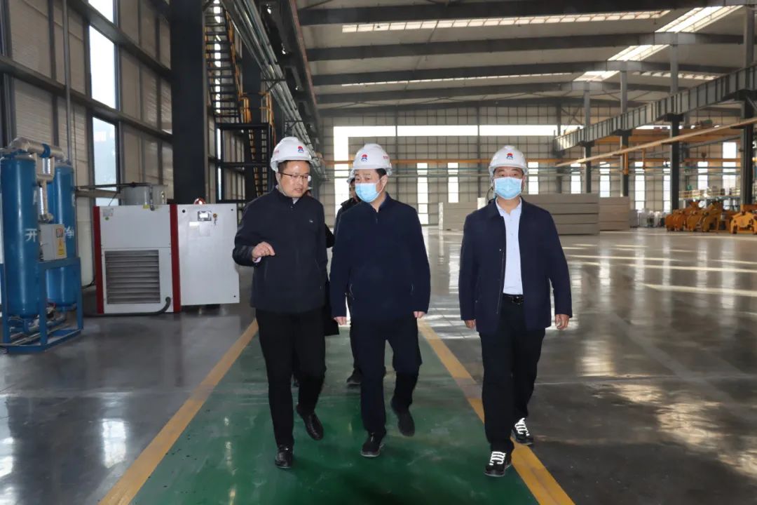 增信心、鼓干劲！副市长王志峰到公司调研节后复工复产工作